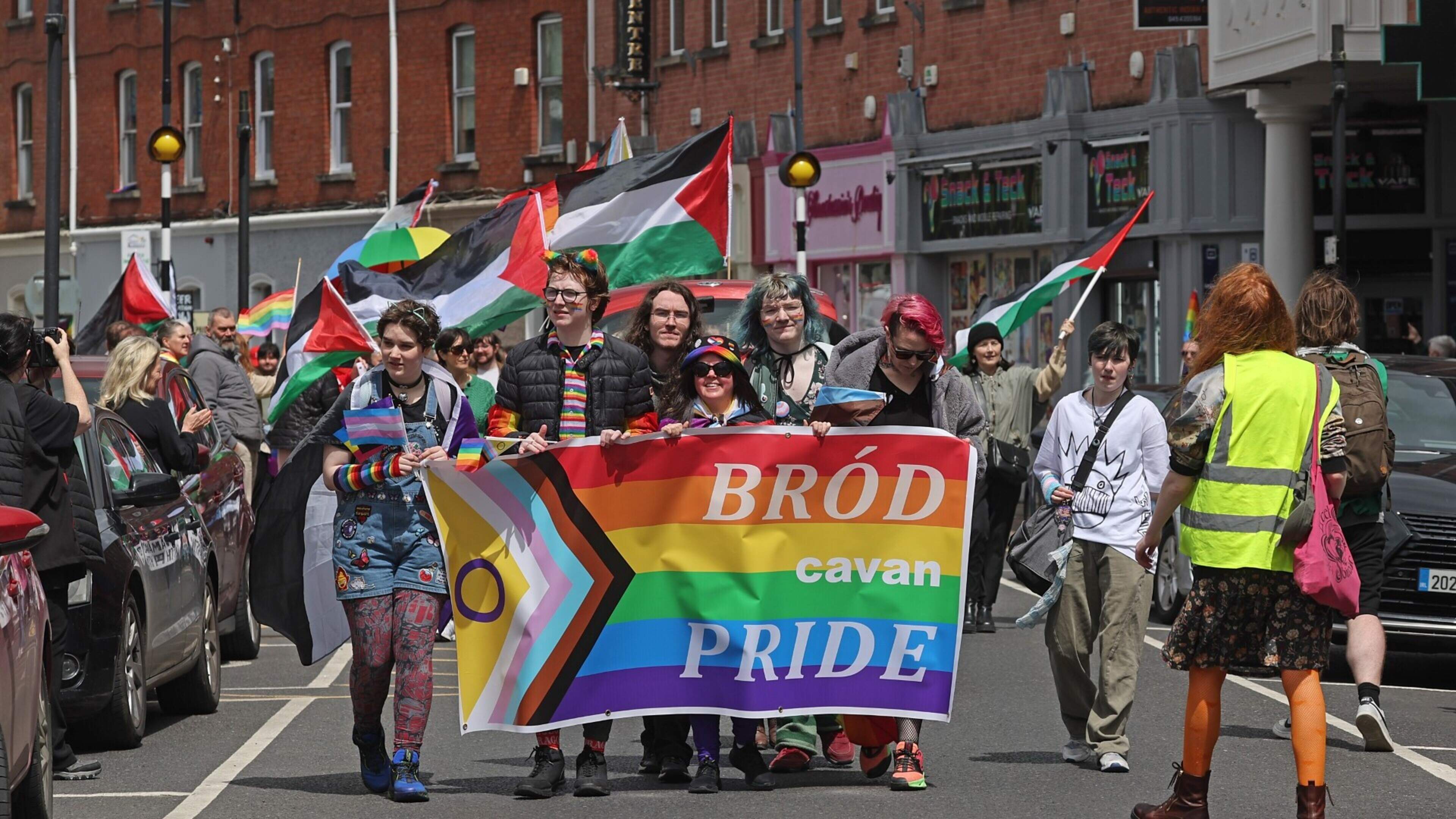 Colour and vibrancy take hold as Cavan hosts its first ever Pride Parade